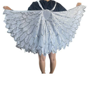 Heavenly Angel Wings Costume for Kids - White and Silver